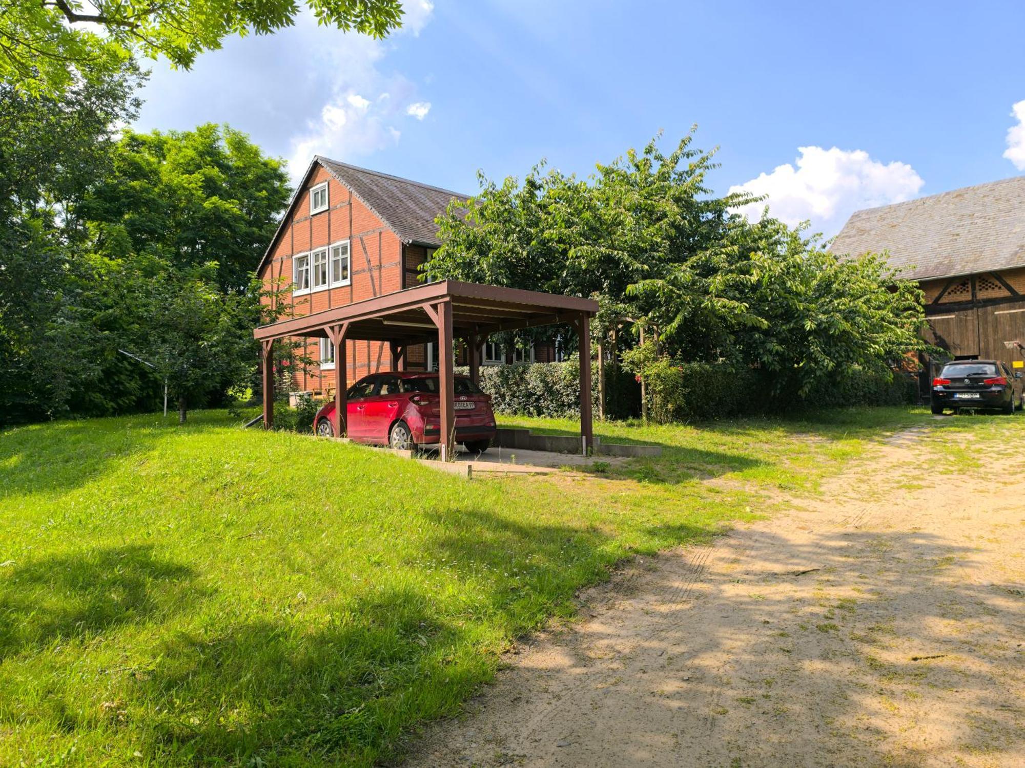 Ferienwohnung Deichblick Cumlosen Buitenkant foto